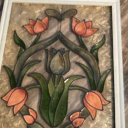 Stained Glass Pitcher