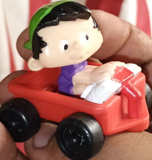 Vintage 1994 McDonald's Bobby's World Wagon Figure Toy FCN - Howie Mendel