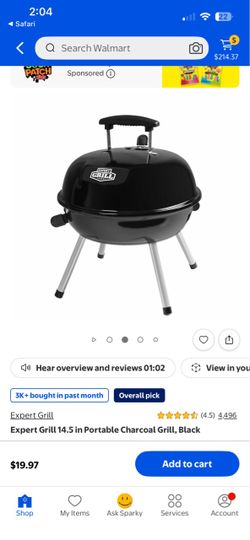 New Small/mini portable grill