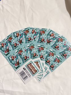 Holidays Elves Stamps Forever 100PCS (5 Books Of 20pcs)