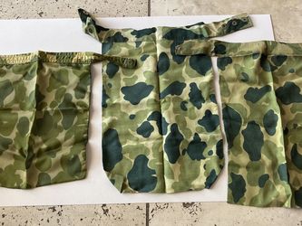 Rare vintage Vietnam war Green Beret scarf scarfs dickey ascots parachute material