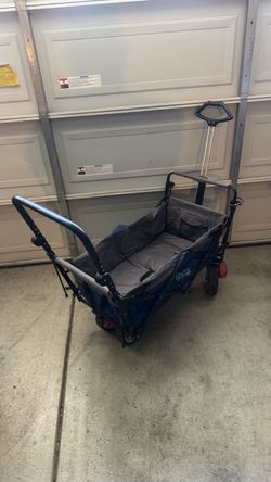 USED PUSH PULL WAGON FOLDABLE