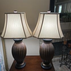 Two Nice Lamps That Work/ Excellent Condition
