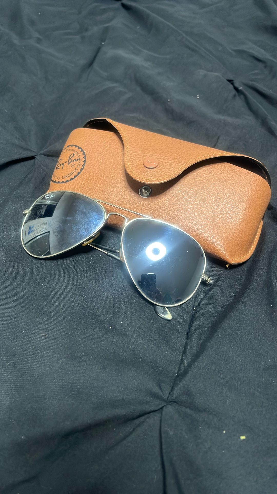 Original Ray Ban Glasses With Case ( Brown Or Black)