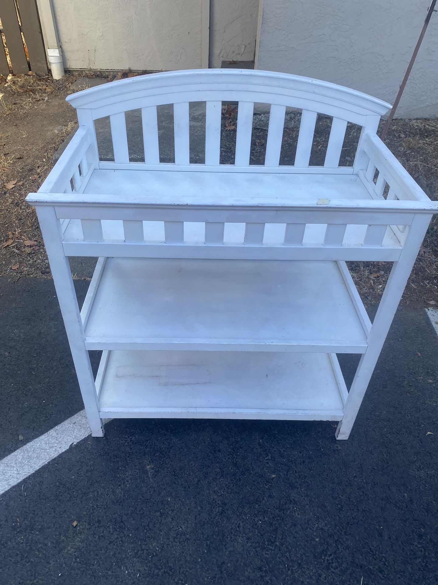 Baby Changing Station Table Organization