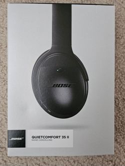 Bose QuietComfort 35 II Wireless Noise-Cancelling Headphones - Black