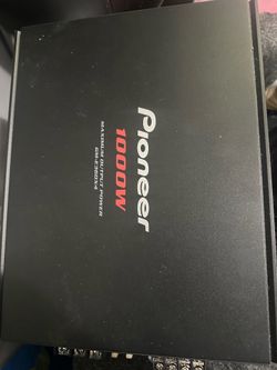Pioneer 1000W 4ch Amp