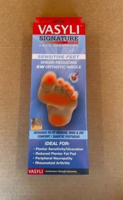 Vasyli Signature Sensitive Feet XW Orthotic Insole