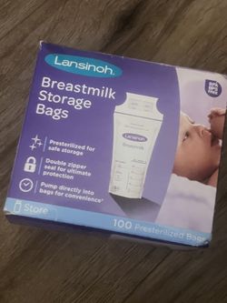 lansinoh storage milk bags