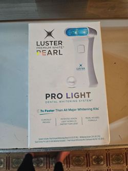 Luster pearl  pro light premium dental whitening system