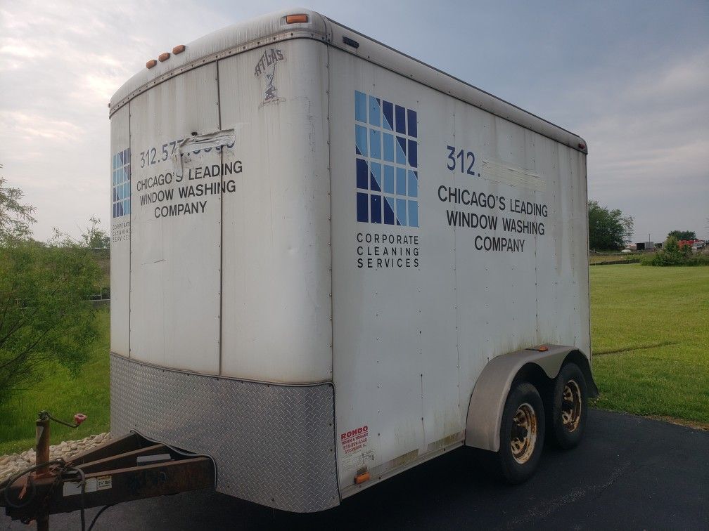 7 X 12 Tandem Trailer Extra Tall