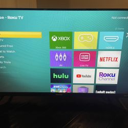 Roku Hisense 32 Inch TV (barley used)