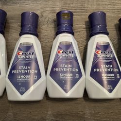 Brand New Crest Mouthwash (5) For ($25)(Cash Only)(price Is Firm) 