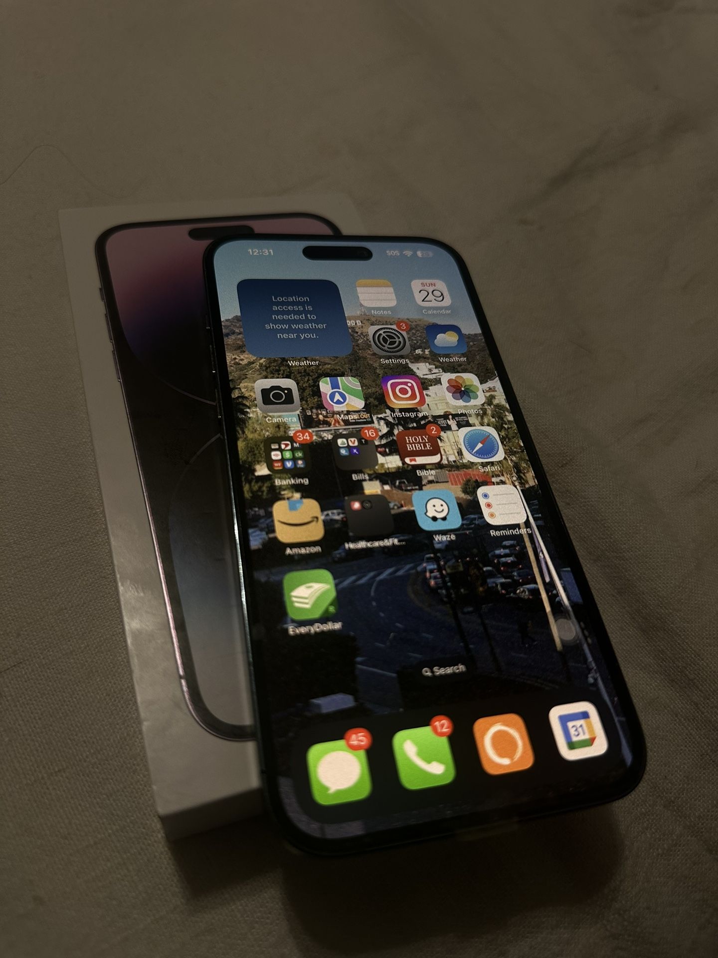 iPhone 14 Pro Max 512GB – UNLOCKED – Like New w/ Box