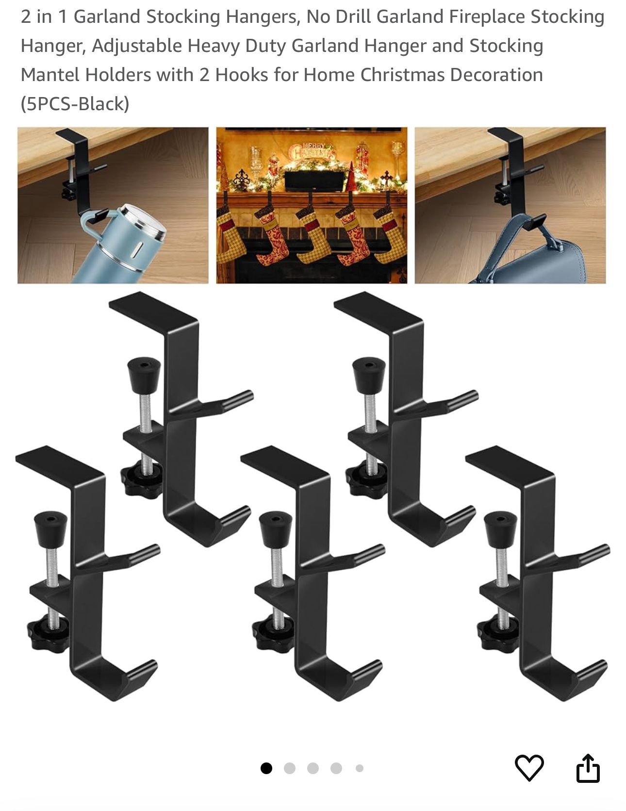 Garland/ Stocking Hangers