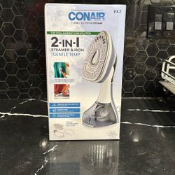 Conair 2 In 1 Steamer And Iron With Gentle Temp 