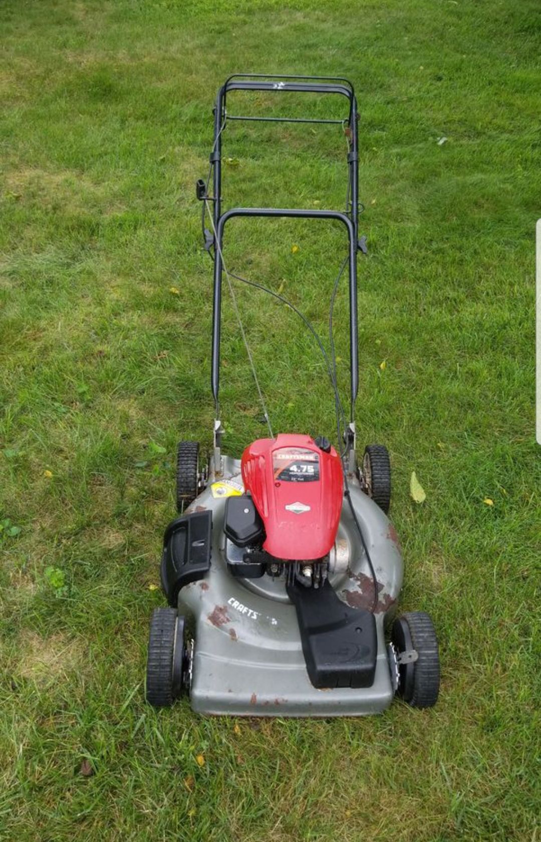 Craftsman 4.75 lawn mower deals