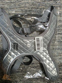 PoRoTllar Quilted Dog Harness Size Large