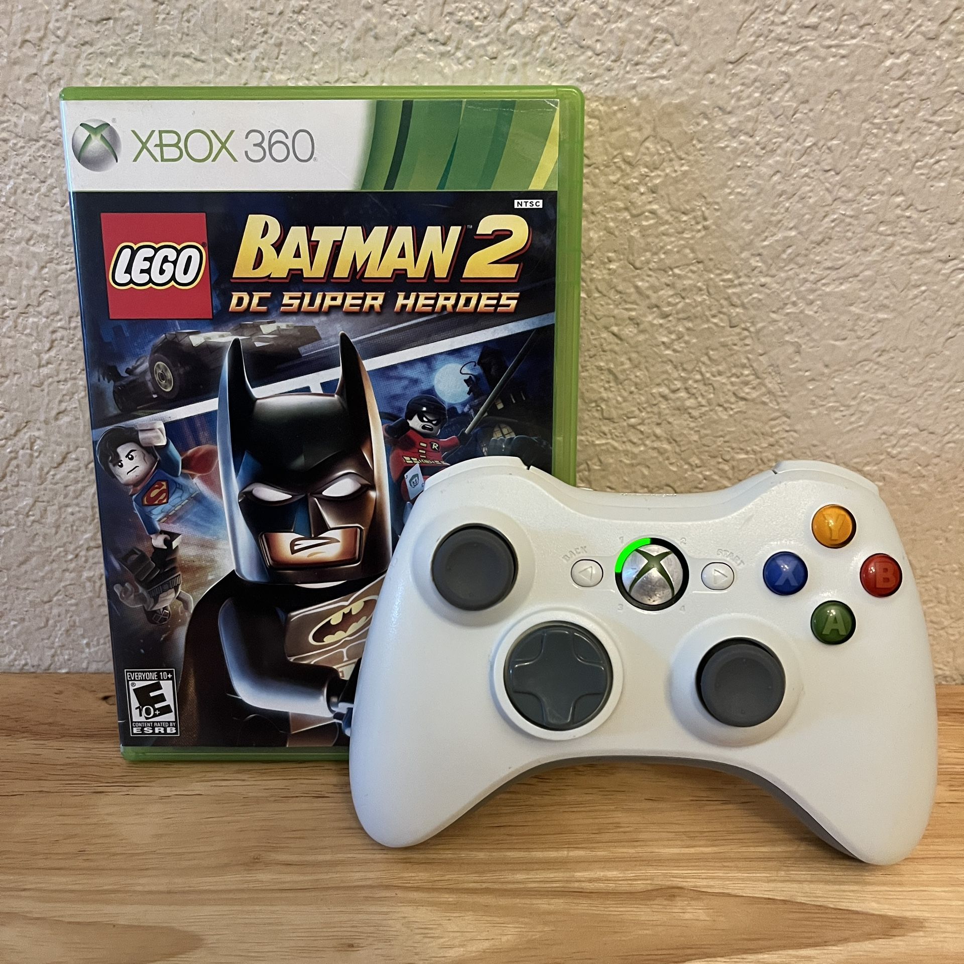 Xbox 360 Controller and game