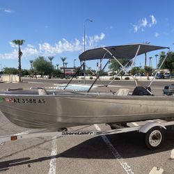 Valco Fishing Boat With Trailer 