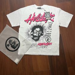 Hellstar 'What Heaven Looks Like' White Graphic Tee