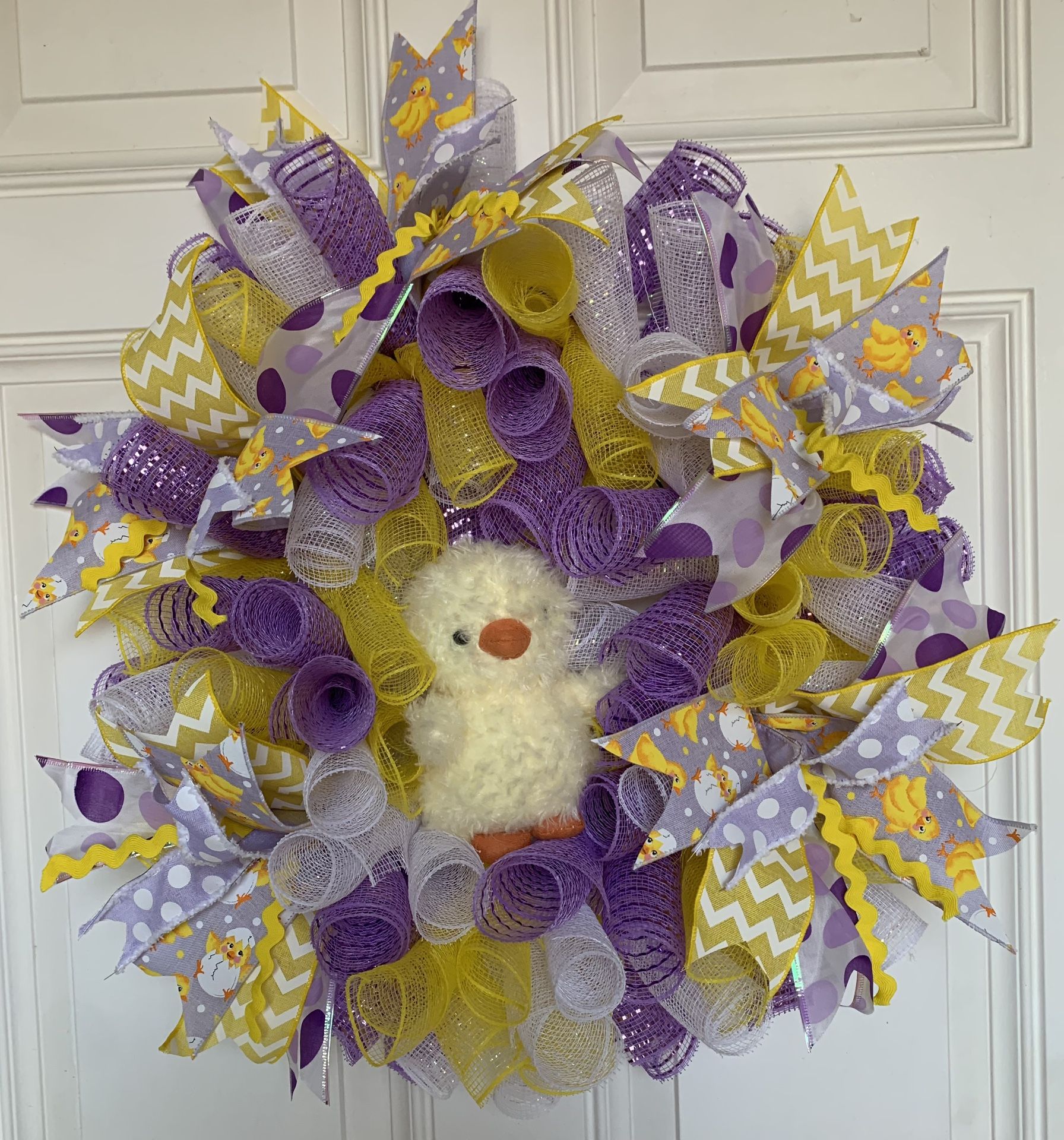 PRICE CUT Easter Door Wreath