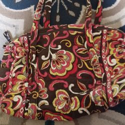 Large Vera Bradley Duffle Purse