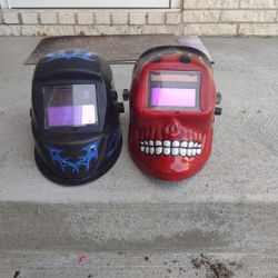 Two Welders Masks