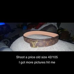 Loui V Belt Found In Old Storage Send A Offer