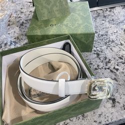 Gucci Gold Buckle Belt 