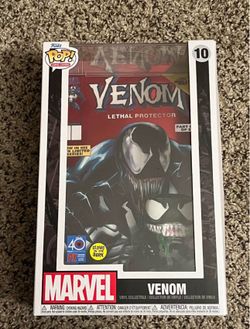 POP Comic Covers Venom Lethal Protector (Glow in the Dark) Funko (PX Exclusive) FIRM
