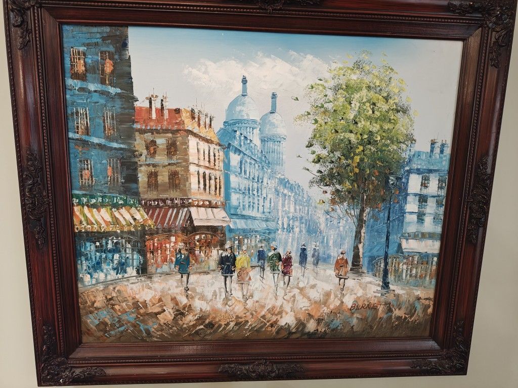 Caroline Burnett Original Oil Painting