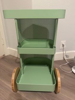 light green IKEA DAJLIEN trolley/cart