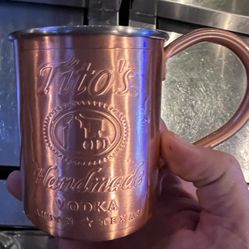 Tito’s Copper Moscow Mule Mugs!