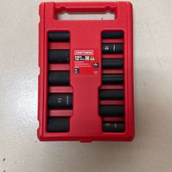 Craftsman Deep Impact Socket Set - Metric