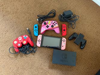 Original Nintendo Switch & Controllers Bundle