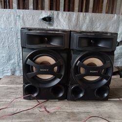 speakers. Sony.