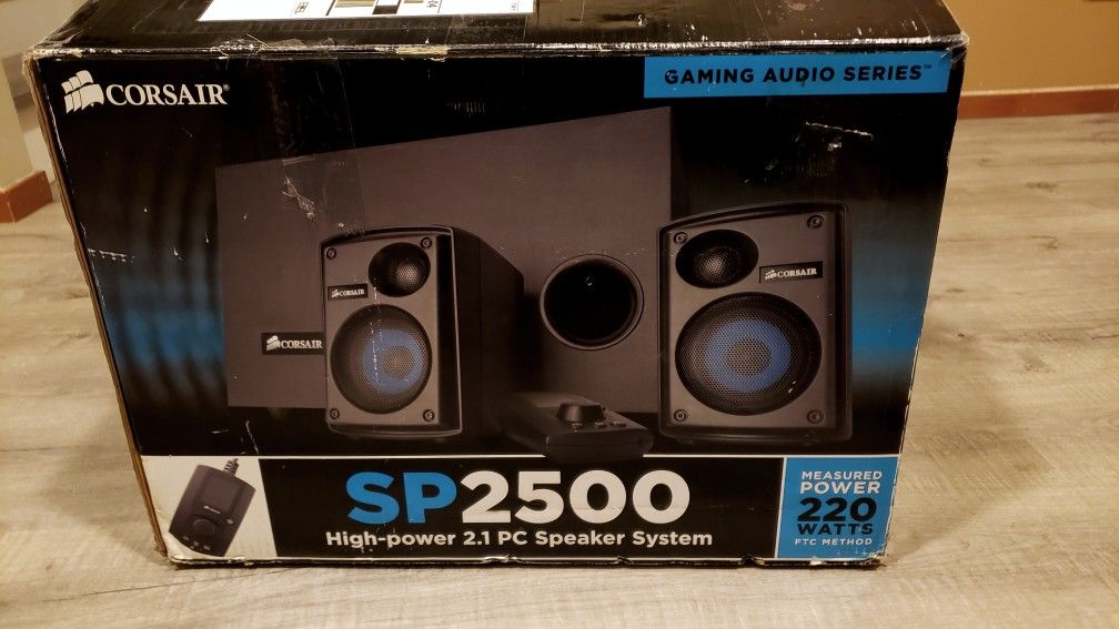 Corsair Gaming AUDIO SERIES SP2500 High-powered 2.1 PC Speaker System