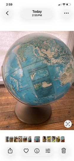 Rand McNally World Portrait Globe