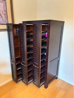 Custom Hardwood Media Storage Cabinet – Cabinetmaker Built in Australia