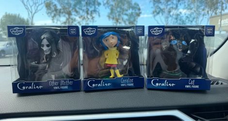 Coraline vinyl figures