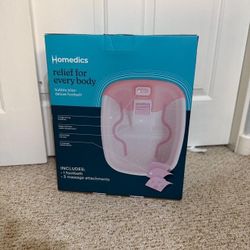 HoMedics Bubble Bliss Deluxe Foot Spa