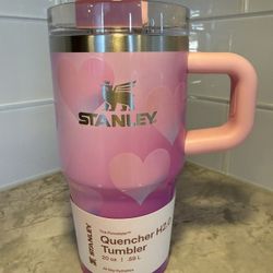 2026 20 oz. Stanley Pink-Purple Heart Tumbler