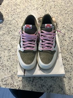 Jordan 1 X Travis Scott ( Medium Olive )