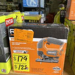 SaleSumo Ridgid 18V BRUSHLESS JIG SAW