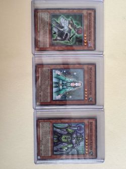 Yu-Gi-Oh! 1st Edition Monster Card Lot x3