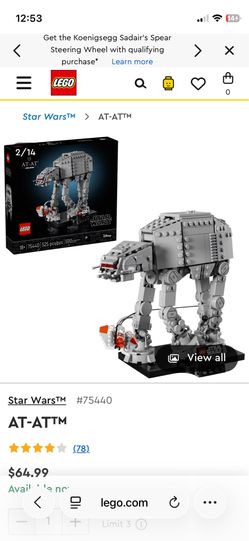 Lego star wars AT-AT