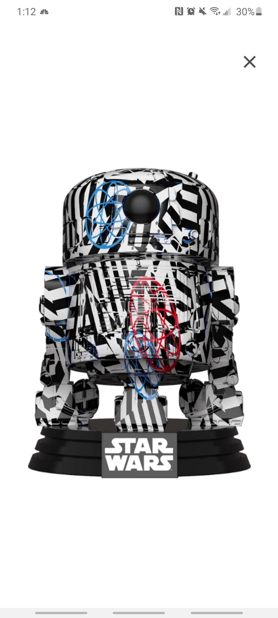 Funko POP! Disney Star Wars Futura R2-D2 #31, Target Exclusive with pop stacks