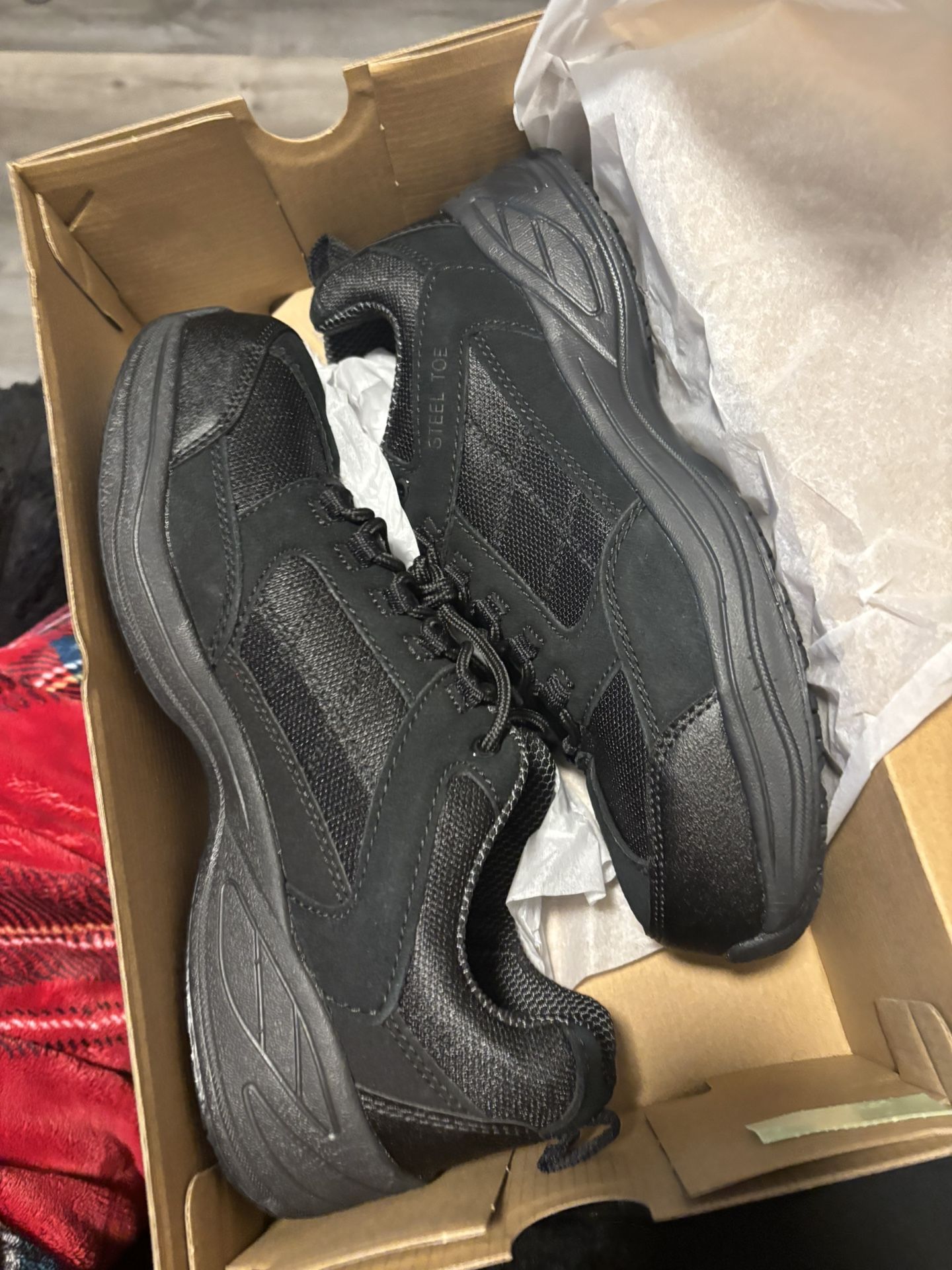 Steel Toe Work Boots size 11!