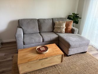 Couch with Reversible Chaise